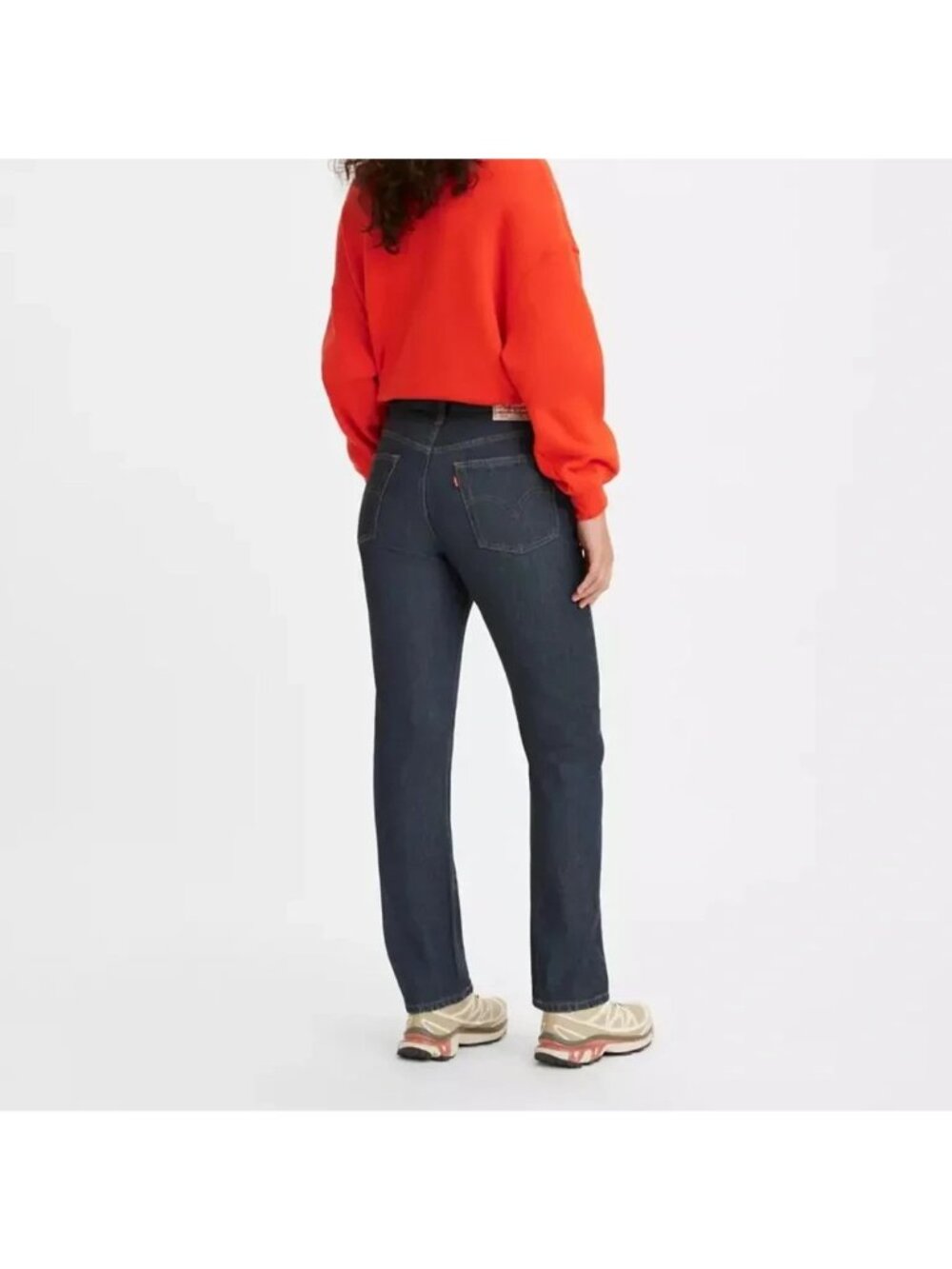 New Levi's Premium 27x30 Circular 501 Women's Jeans First Wash Dark Wash - Picture 3 of 4